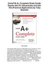 CompTIA A Complete Study Guide Exams 220 701 Essentials and 220 702 Practical Application by Toby Skandier - The Only...