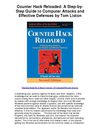 Counter Hack Reloaded A Step by Step Guide to Computer Attacks and Effective Defenses by Tom Liston - On A Path To...