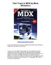 Fast Track to MDX by Mark Whitehorn - The Best Learning Book Ever Written!!!