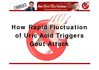 How Rapid Fluctuation of Uric Acid Triggers Gout Attacks?