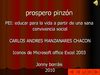 iconos de excel en power point