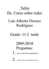 taller sobre las redes del computador