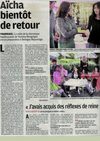 "Aïcha, bientôt le retour" - Le Parisien (26/05/2010)