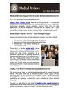 Medical Review Support Services for Independent Reviewers