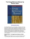 The Gregg Reference Manual by William Sabin - Great Reference Manual