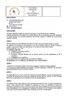 règlement intérieur