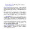 Plastic Injection Molding Information