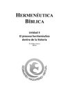 Hermeneutica Biblica - Unidad 2