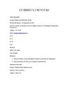 ejemplo de curriculum vitae