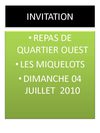Fête de quartier les Miquelots 04/07/10 