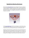 Basketball Can Make Your Kids Smarter