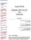 XVIII Ordre nouveau en Arabie (630-631)