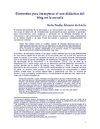 blogs y su uso en educación primaria