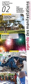 Agenda des manifestations (juillet/août/septembre2010)