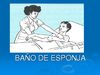Baño de esponja