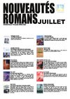 Nouveautés romans juillet 2010 de la médiatheque François-Mitterrand, Pontault-Combault