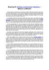 Buying Or Renting Construction Machines - Which is Which