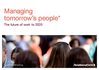 Etude PWC sur l'évolution des pratiques de management d'ici 2020