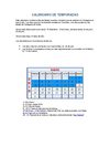 Calendario de Temporadas