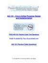 642-181 Practice Exam Test Questions
