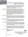Hedge Fund Operational Due Diligence - Caveat Emptor The Elusive Definition of Hedge Fund Due Diligence - Corgentum
