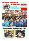 Administración Municipal de Toribío, Cauca - Informe de Gestión 2009