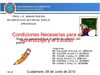 condiciones necesarias para el aprendizaje y el estudio 