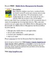 Mobile Device Management for Dummies