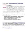 Talent Management in a Down Economy