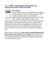 Improving Sales Productivity - An Opportunity for Sales and IT Leadership