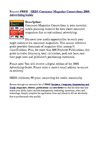 SRDS Consumer Magazine Connections 2008 Advertising Guide