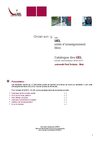 Livret des unités d'enseignement libres (UEL) 10 11