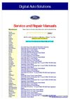 Ford Auto Repair Manual