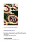 Das neue Buch von Thomas Westerburg Meine Roulette Bibel