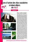 2 ans d'action des élus socialistes à Aubervilliers de A à Z 