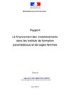 Rapport Le Taillandier sur les besoins d'investissements dans les IFSI