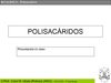 POLISACÁRIDOS (Bioquímica)
