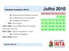 Calendário Acadêmico 2010.2