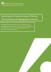Selecting and Implementing an Effective Time and Expense Management Solution
