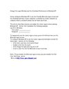 Change the Logon Window and the Shutdown Preferences in Windows XP