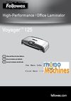Fellowes Voyager Vy-125 Laminator Manual