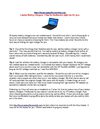 Laptop Battery chargers- 3 tips for finding the right one for you.