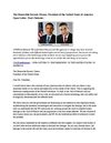 The Honorable Barack Obama. President of the United States of America. Open Letter. Paul Chehade