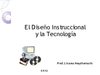 Diseño Instruccional y Tecnología
