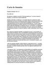 CARTA DE JAMAICA 