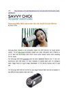 Samsung HMX-M20 camcorder hits the South Korean Market