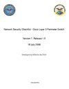 Network Security Checklist - Cisco Layer 3 Perimeter Switch - 18 July 2008