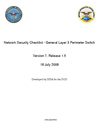 Network Security Checklist - General Layer 3 Perimeter Switch - 18 July 2008