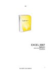 Excel 2007 cursus Sjablonen
