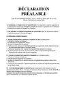 Déclaration préalable pré-enseigne